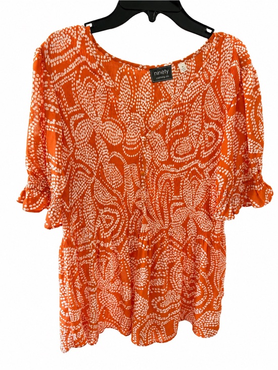 Ninety Tops - Ninety clothing co blouse-size medium-orange